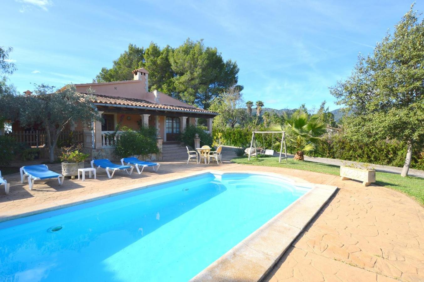 Finca Con Piscina Es Blanquer Inca (Mallorca) Exterior foto