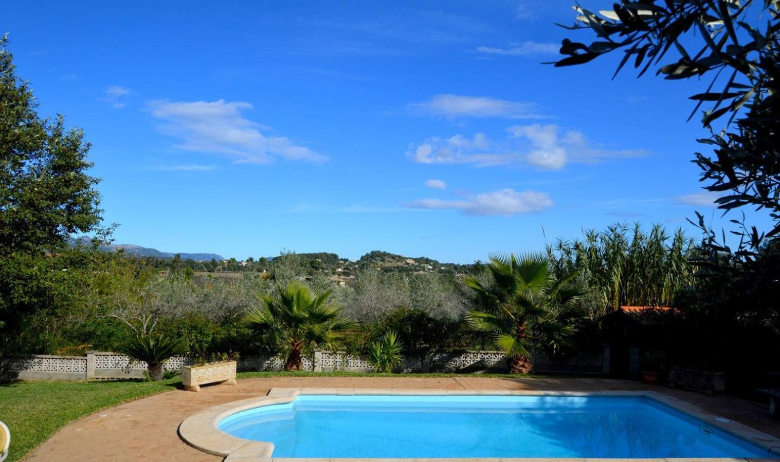 Finca Con Piscina Es Blanquer Inca (Mallorca) Exterior foto