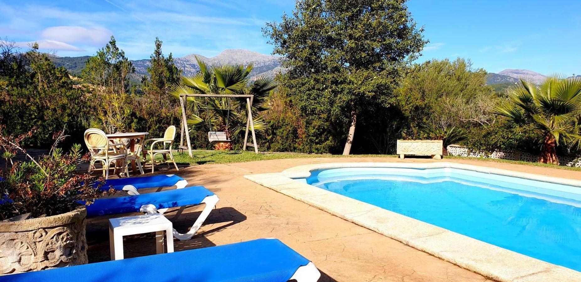 Finca Con Piscina Es Blanquer Inca (Mallorca) Exterior foto